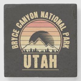 Porta-copo De Pedra Retro Bryce Canyon National Park Utah