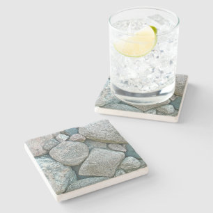 PORTA-COPO DE PEDRA REUNIÃO DO DADO FORMA DIFERENTE E TAMANHOS DAS