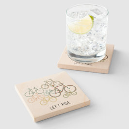 Porta-copo De Pedra Rida de Vamos de Combinação Bicicleta