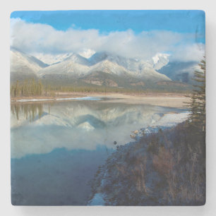 Porta-copo De Pedra Rio Athabasca, Parque Nacional Jasper, Alberta