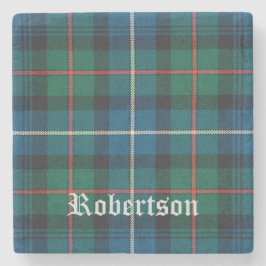 Porta-copo De Pedra Robertson, Robertson Scottish Tartan, Robertson
