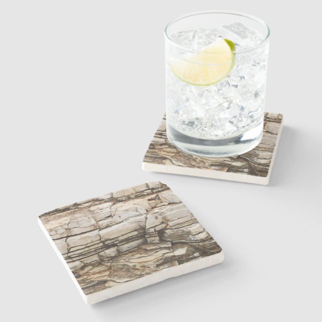 Porta-copo De Pedra Rochas e Cliff (Lateral)