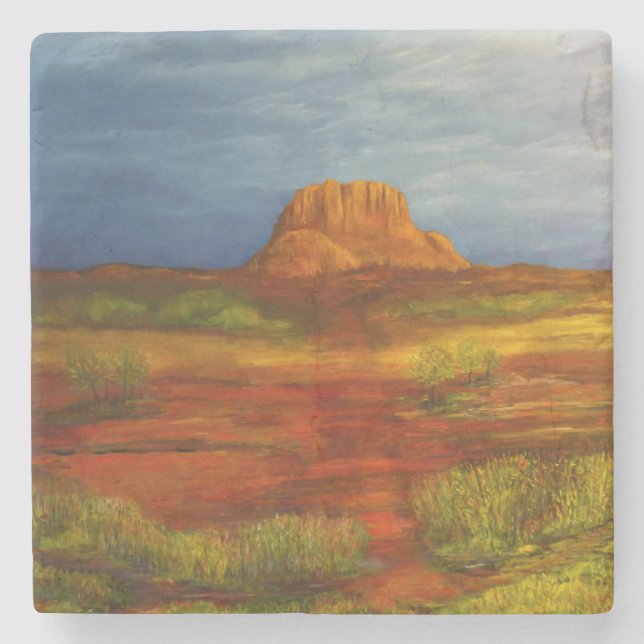 Porta-copo De Pedra Rochedo Bell em Sedona (Frente)