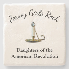 Porta-copo De Pedra Rock de Garotas de Jersey