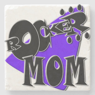 Porta-copo De Pedra Rocker MOM!
