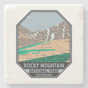 Porta-copo De Pedra Rocky Mountain National Park Colorado Grays Peak