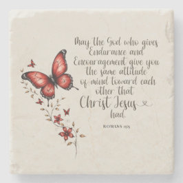 Porta-copo De Pedra Romanos Imagem Versa de Bíblia 15:5