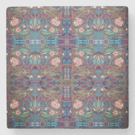 Porta-copo De Pedra Rosa