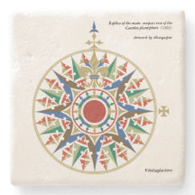 Rosa de compasso de Cantino