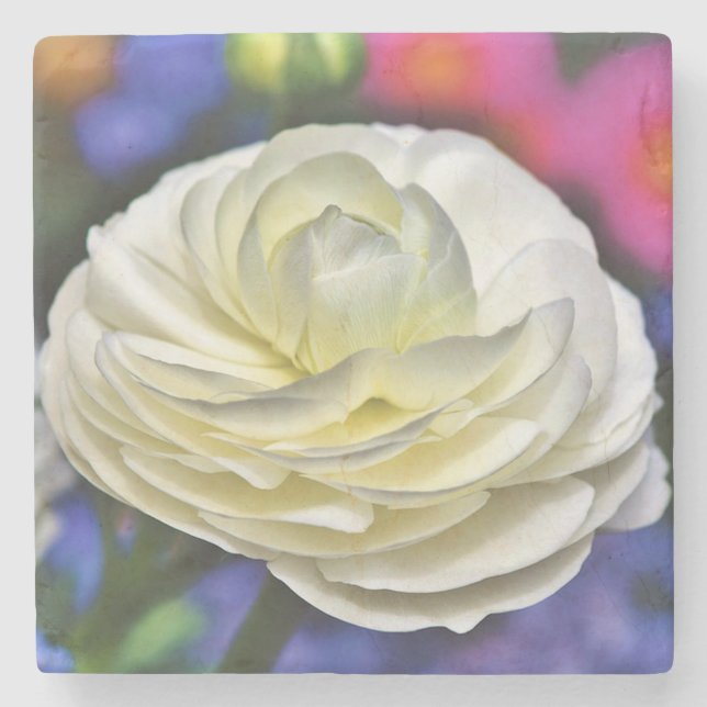 Porta-copo De Pedra Rosa Stone Porta copos (Frente)