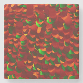 Porta-copo De Pedra Rosenblätter abstrakt