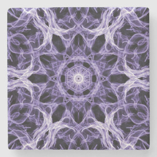 Porta-copo De Pedra Roxo Roxo-Gótico Fractal