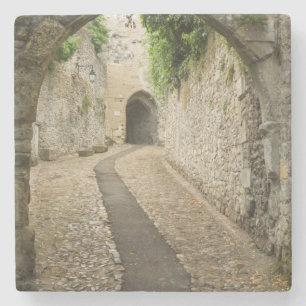 Porta-copo De Pedra Rua de paralelepípedos cinza, França