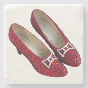 Porta-copo De Pedra Ruby Red Slippers Wicked Stone Porta copos!