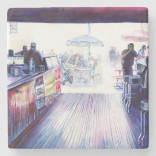 Porta-copo De Pedra Ruby's, Coney Island, Nova York