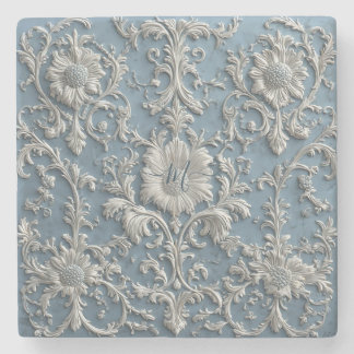 Porta-copo De Pedra Rustic French Country Shabby Chic Decor White Blue
