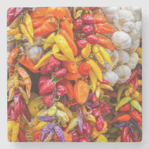 Porta-copo De Pedra Sabores mediterrânicos