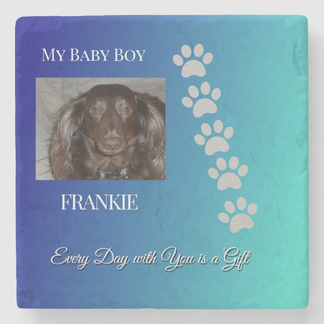 Porta-copo De Pedra Sacred Pawprints (Frente)