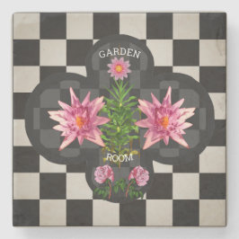 Porta-copo De Pedra Sala do Jardim