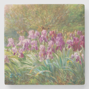 Porta-copo De Pedra Salgueiros e Íris junto a um Córrego