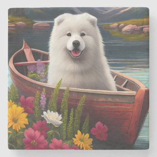 Porta-copo De Pedra Samoyed em um Paddle: Uma Aventura Cênica