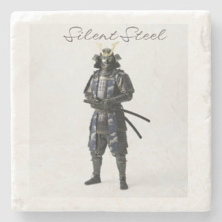 Porta-copo De Pedra Samurai stone coaster