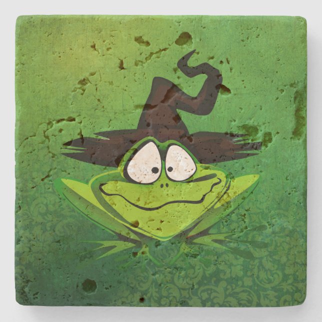 Porta-copo De Pedra Sapo (Frente)