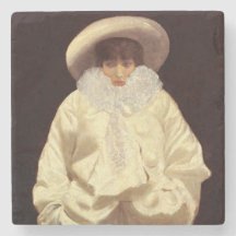 Sarah Bernhardt como Pierrot