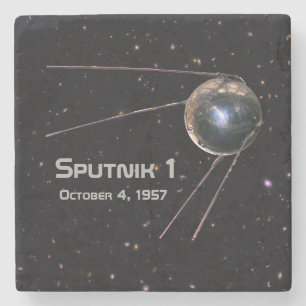 Porta-copo De Pedra Satélite Sputnik 1