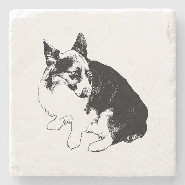 Porta-copo De Pedra Saucer Sentinel (Frente)