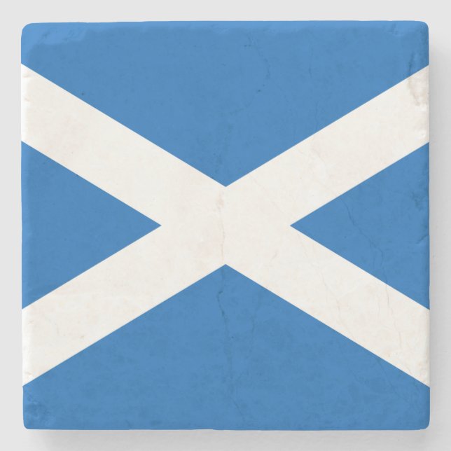 Porta-copo De Pedra Scottish Flag (Saltyre) (Scotland Flag) (Frente)
