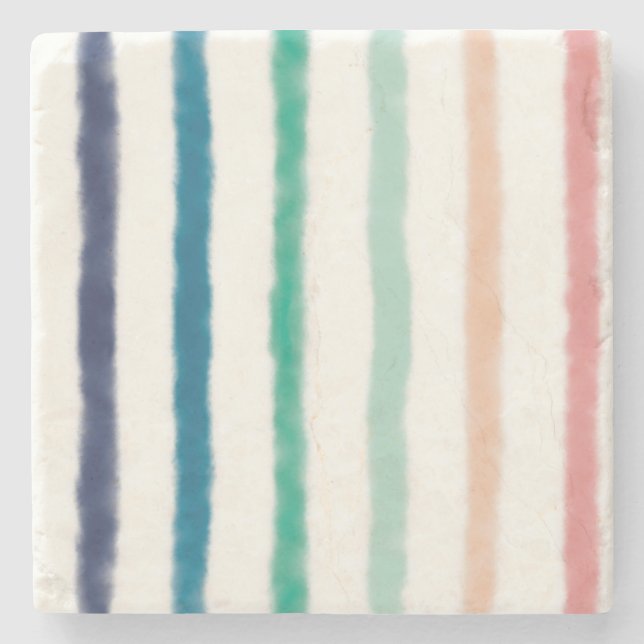 Porta-copo De Pedra Seabreeze Stripes (Frente)