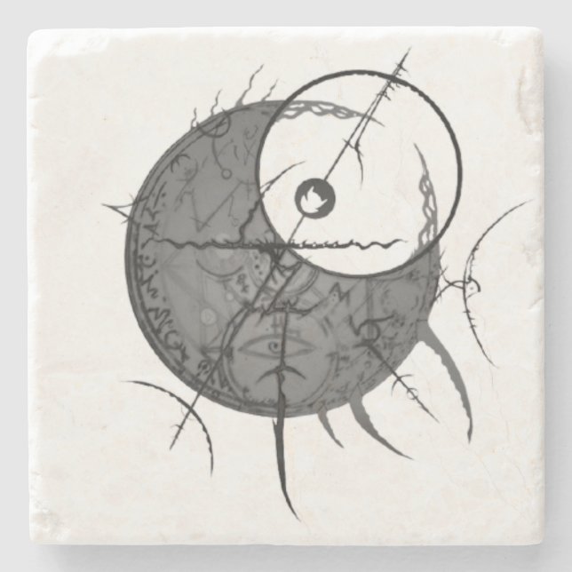 Porta-copo De Pedra Seal of the Eldritch - Coaster (Frente)