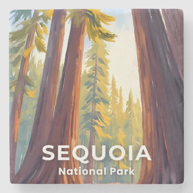 Porta-copo De Pedra Sequoia National Park | California Travel (Frente)
