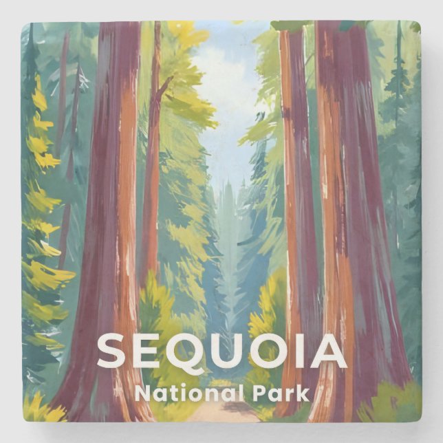 Porta-copo De Pedra Sequoia National Park | California Travel (Frente)
