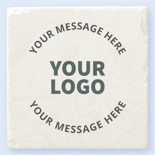 Porta-copo De Pedra Seu logotipo, design, foto, obra de arte ou outra