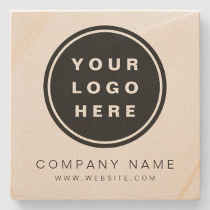 Porta-copo De Pedra Seu Promocional de logotipo comercial Empresa