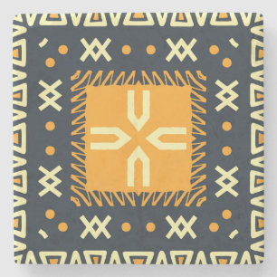 Porta-copo De Pedra Shawl Design: Praça Batik Indiana.