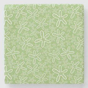 Porta-copo De Pedra Shell modela no fundo manchado