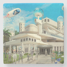 Porta-copo De Pedra She's Cosmic