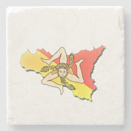 Porta-copo De Pedra Sicilia 🇮🇹 ☀️