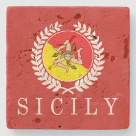 Porta-copo De Pedra Sicily Clássico