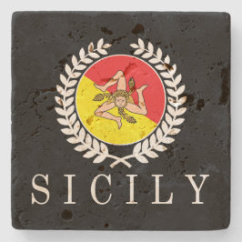 Porta-copo De Pedra Sicily Clássico