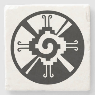 Porta-copo De Pedra símbolo da maia Glyph civilização da América C