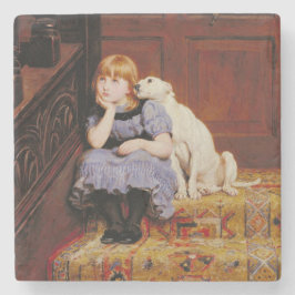 Porta-copo De Pedra Simpatia (por Briton Riviere)