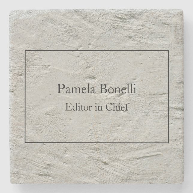 Porta-copo De Pedra Simples clássico exclusivo da parede profissional  (Frente)