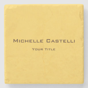 Porta-copo De Pedra Simples Comum Clássica Profissional