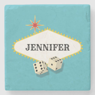 Porta-copo De Pedra Sinal do famoso de Las Vegas