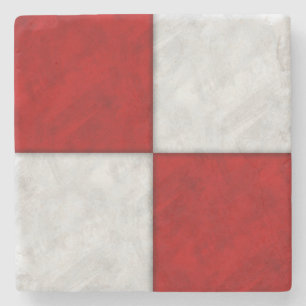 Porta-copo De Pedra Sinalizador Marítimo de Sinal Náutico de Cores Aqu