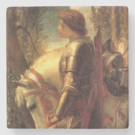 Porta-copo De Pedra Sir Galahad (por George Frederick Watts)